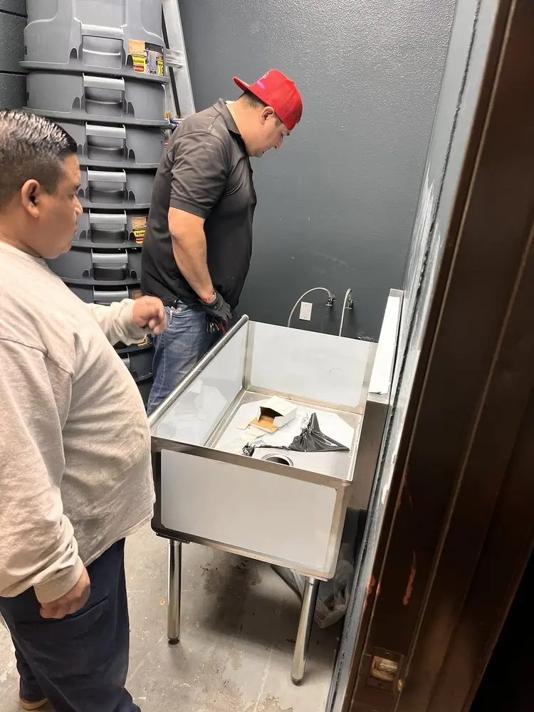 Commercial plumbing and sink installation in Crescent City